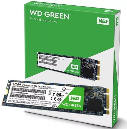 Disco Sólido M2 SSD-WD 120Gb 