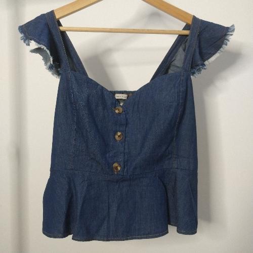 Blusa CJ chambray