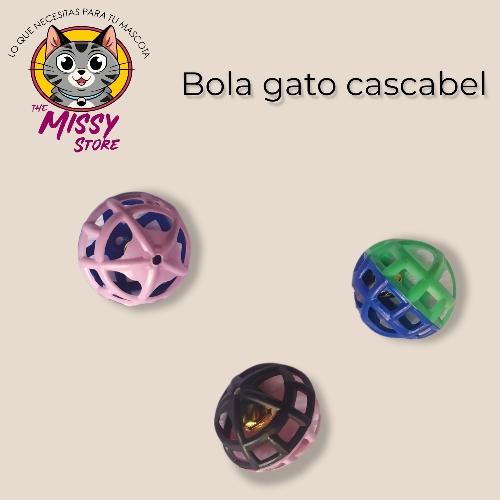 BOLA GATO CASCABEL X3
