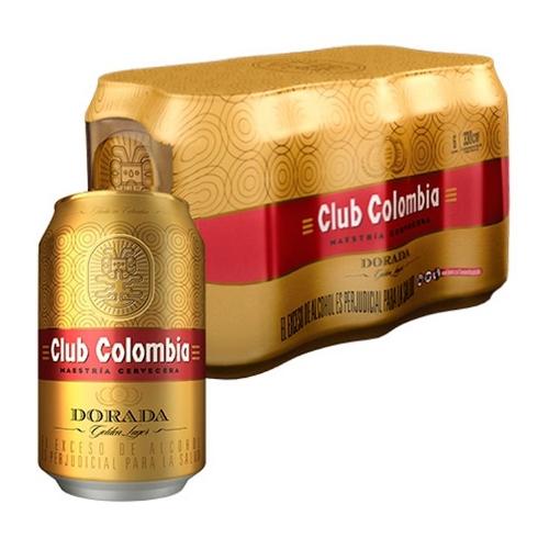 Cerveza Club Colombia Dorada Lata 