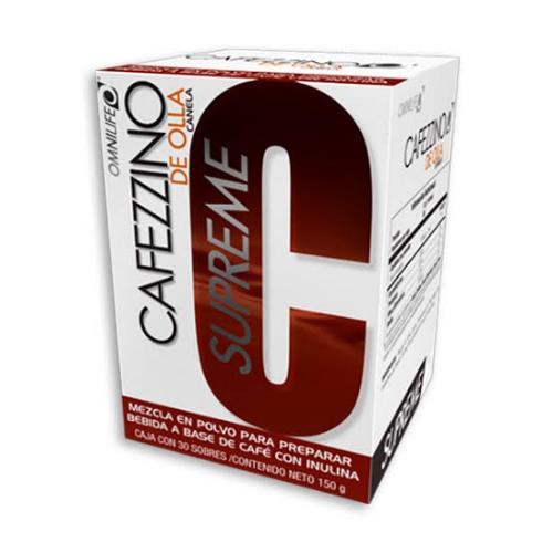 CAFECINO DE OLLA, CAJA CON 30 SOBRES