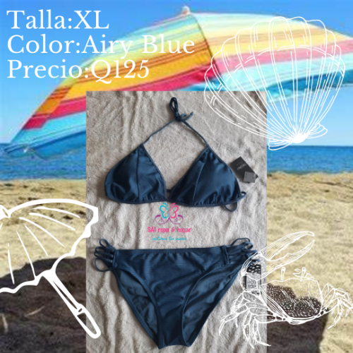 Traje de baño 2pz Airy Blue Mossimo