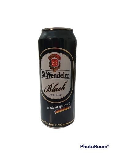 Cerveza St Wendeler Black 500ml (negra) unidad
