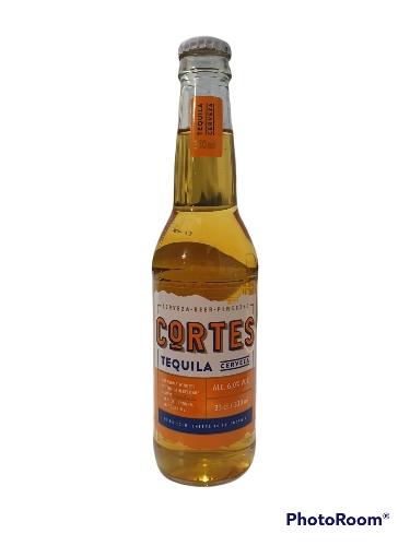 Cerveza Cortes Tequila 330ml unidad