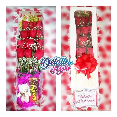 Caja de flores 