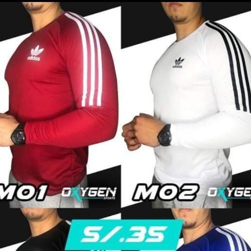 Polos manga larga Adidas