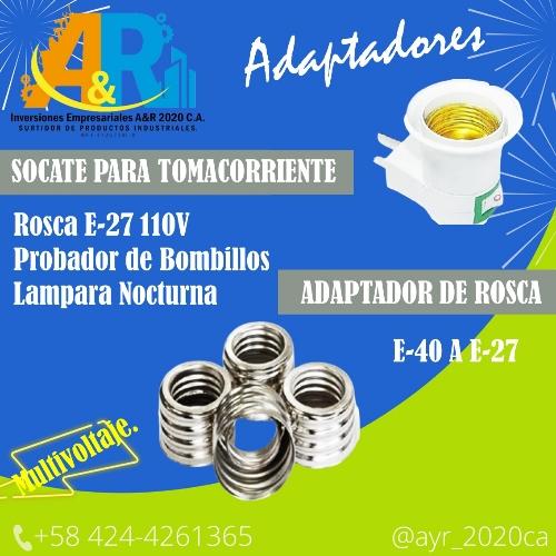 Adaptador De Rosca E 27