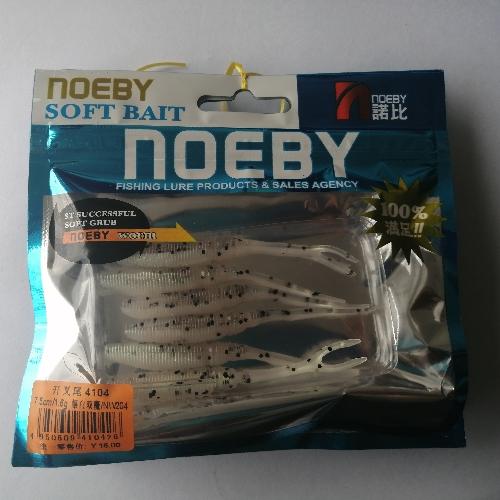 6pc de vinilo 7.5cm, 1.6gr - Noeby 04