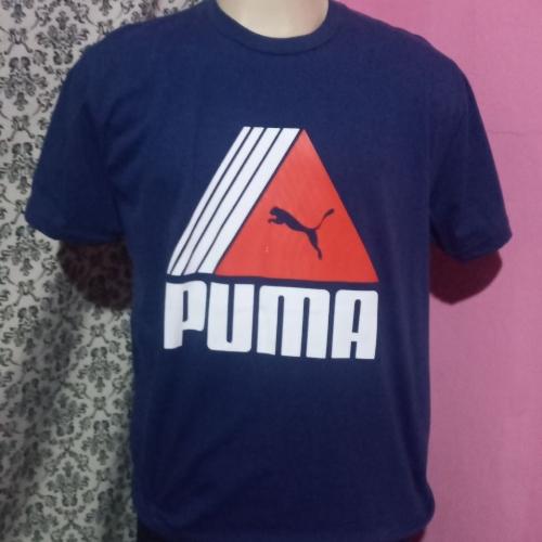 Camisa azul negro puma