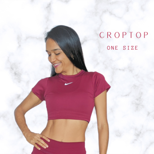 CROP TOP VINOTINTO
