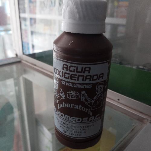Agua oxigenada 120ml