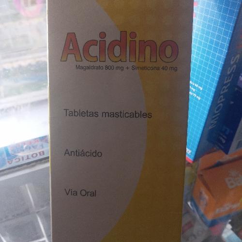 Acidino tabletas masticables 