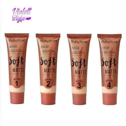Base liquida soft matte by Ruby Rose