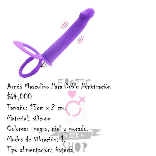 Arnes Masculino para Doble Penetracion 