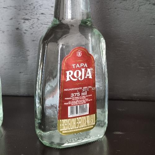 Aguardiente tapa roja Tradicional 375 ml