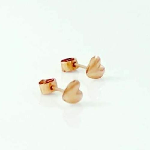 Arete oro 18k - corazón (chico)