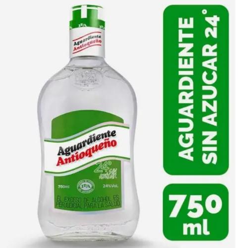 Aguardiente Antioqueño Verde 750