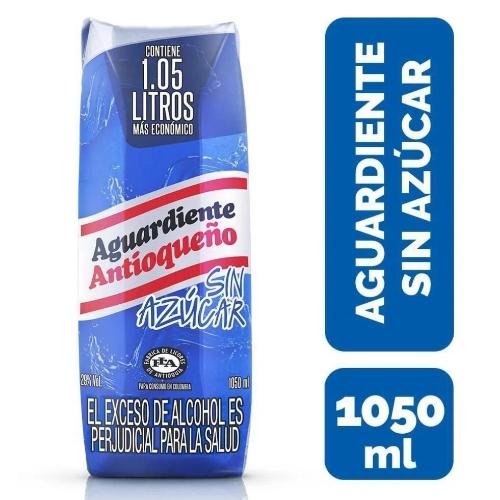 Aguardiente Antioqueño Azul 1,050 Litro