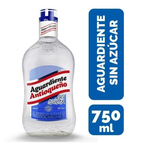 Aguardiente Antioqueño Azul 750ml