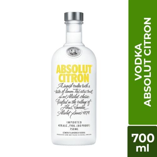Absolut Citron Botella 