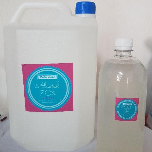 Alcohol en gel x 5 litros 