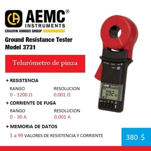 Telurómetro AEMC 3731