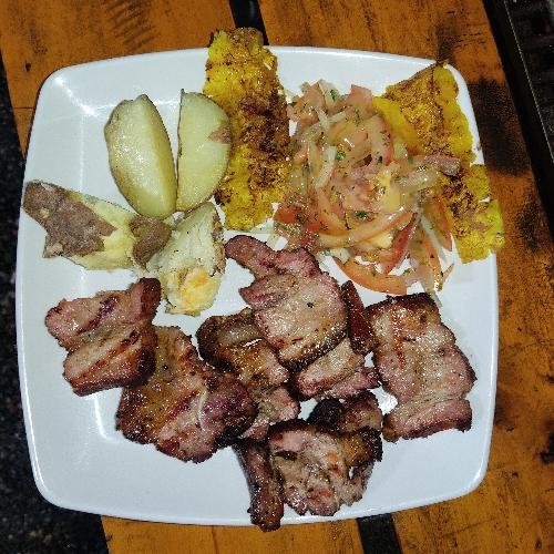 Costilla de cerdo al humo 