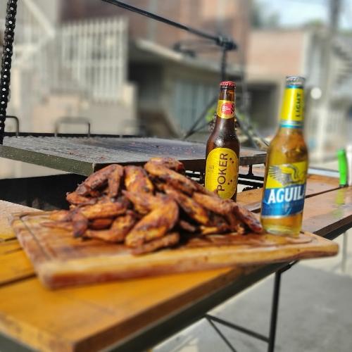 Alitas a la brasa 