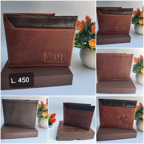 Billeteras de cuero 