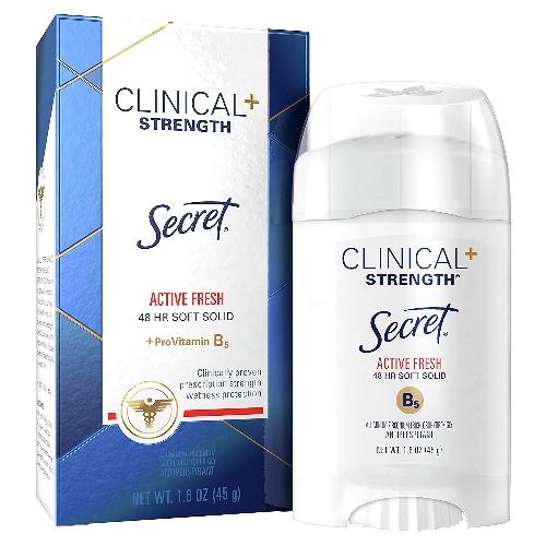 Antitranspirante Secret Clinical crema
