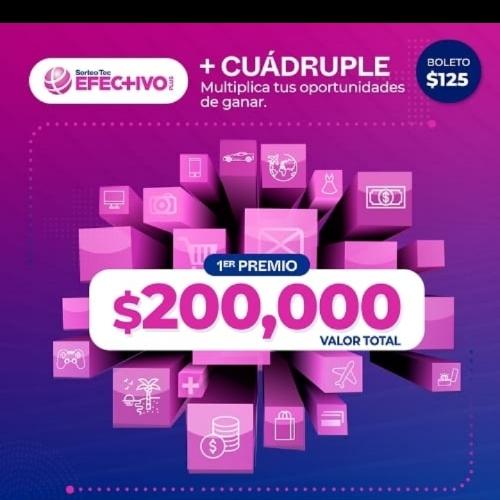 Efectivo cuádruple