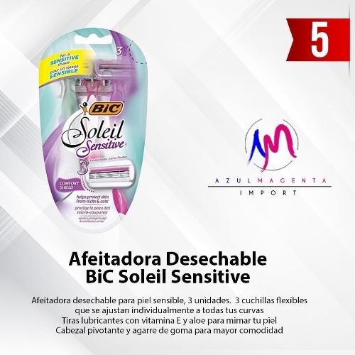 Afeitadora Desechable Bic Sensitive