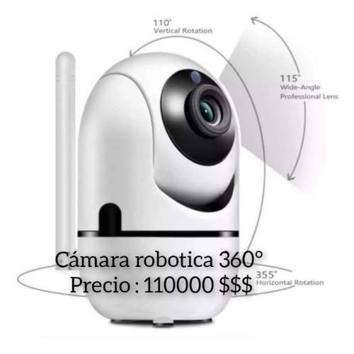 Cámara con sensor de movimiento