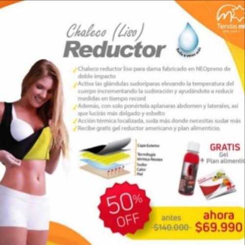 Chaleco liso reductor
