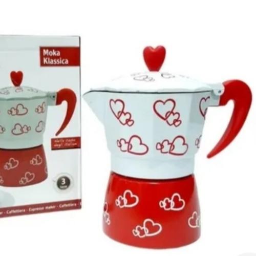 Cafetera 9 Tazas Aluminio Motivos