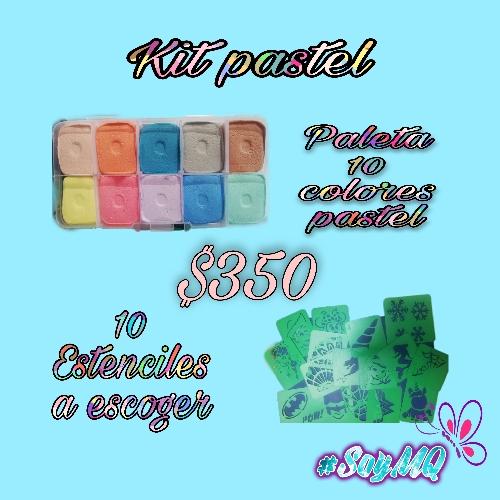 Paleta 10 colores 200gr 
