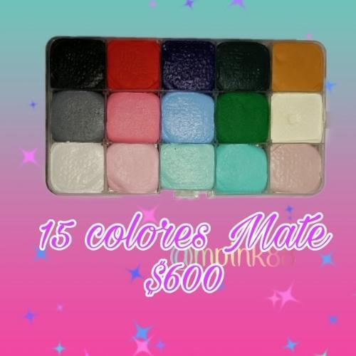 Paleta 15 colores 450gr