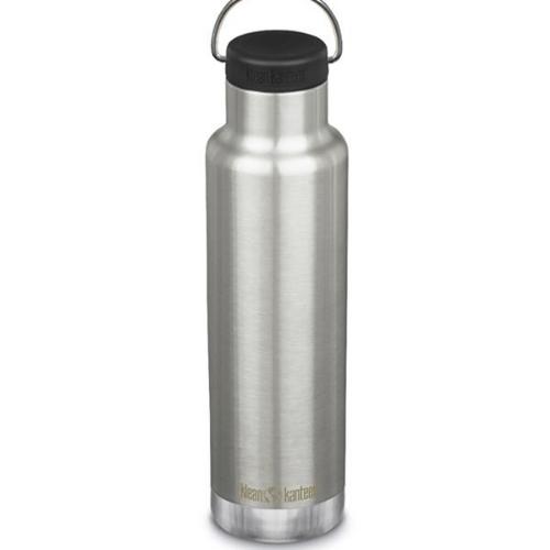 Clásica insulada 20 oz loop cap plata 