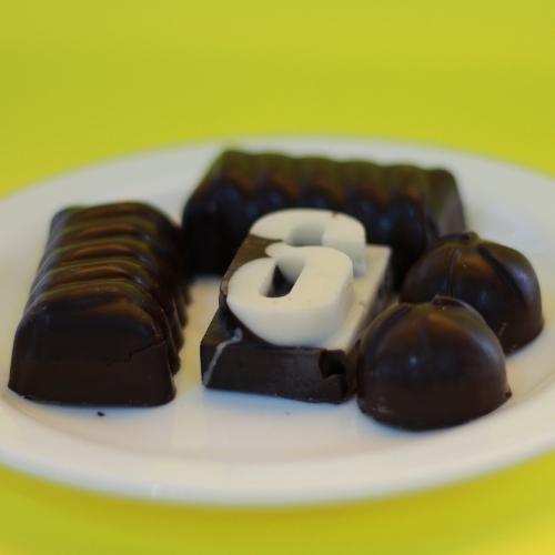 Bombones de chocolate 