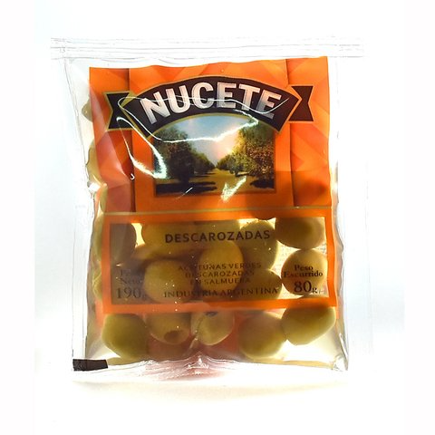 Aceitunas Nucete Descarozada 190g
