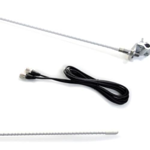 Antenas blancas de 48"