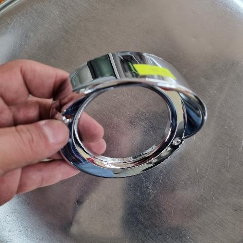 Aritos cromados 2 1/2"