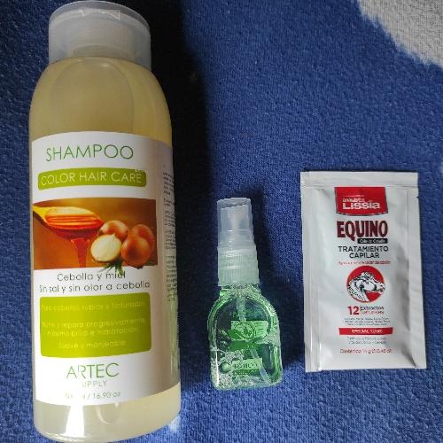 Combo shampoo+ tónico+ tratamiento