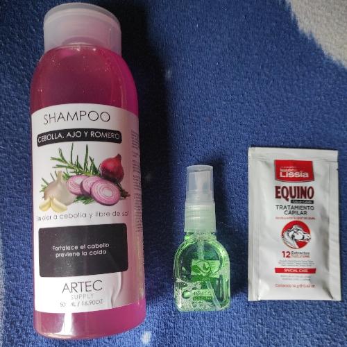 Combo shampoo+tónico+tratamiento