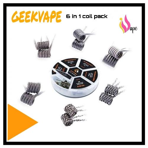 6 in 1 coil master (20 piezas)