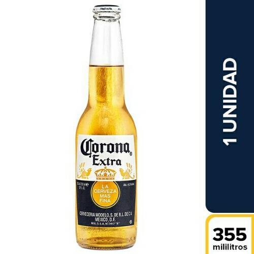 Cerveza Corona Vidrio 355 ML