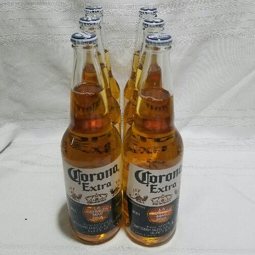 Cerveza Corona Vidrio 710 ML, 6 Unidades