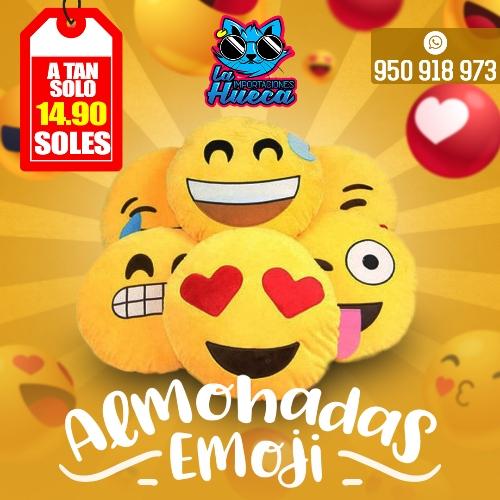 Almohada emojin 