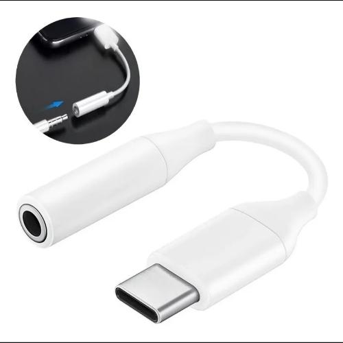 Adaptador de Tipo C a audífonos 3.5