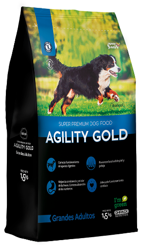 Agility Gold grandes adultos x 15 kg